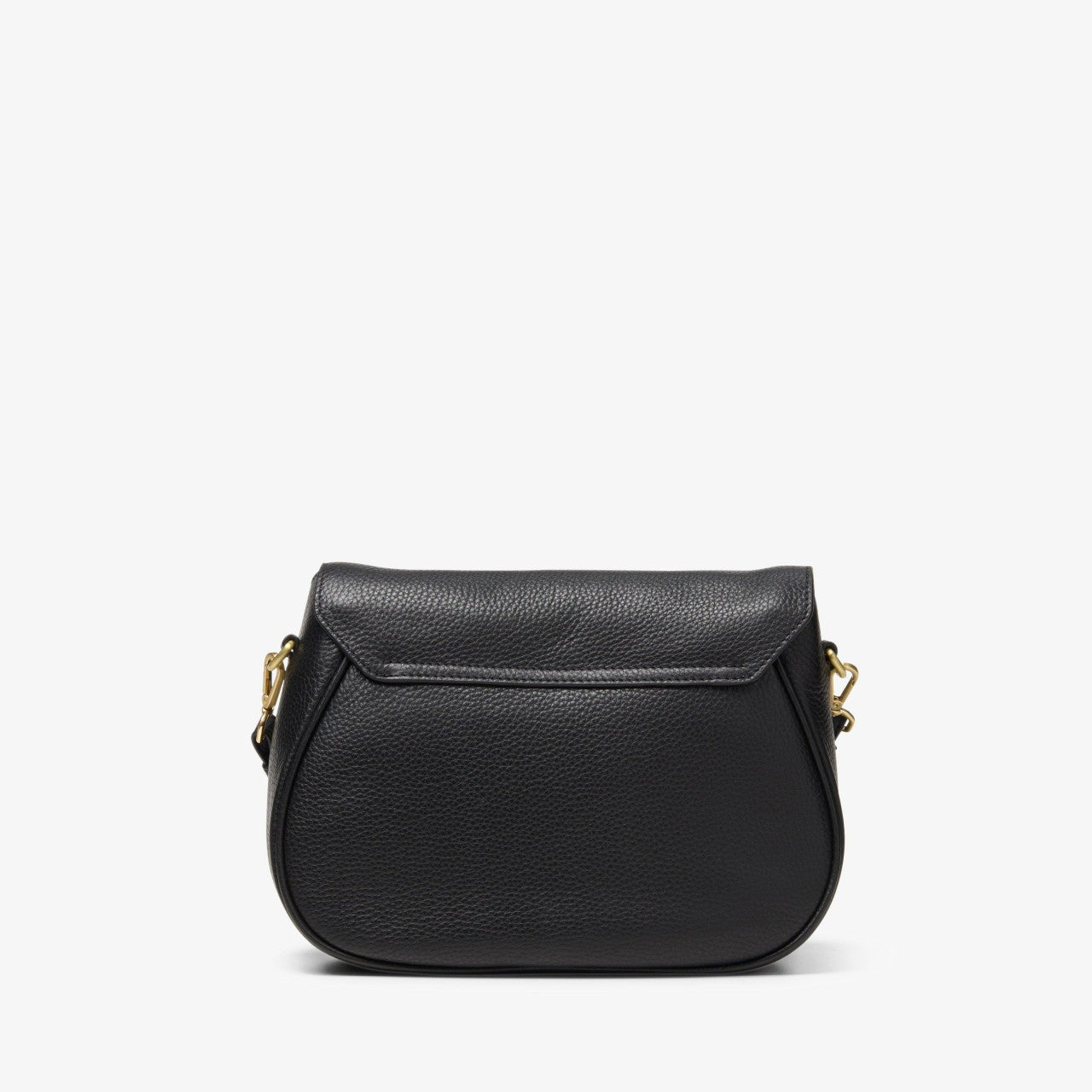 Women Utility Saddle Black Leather