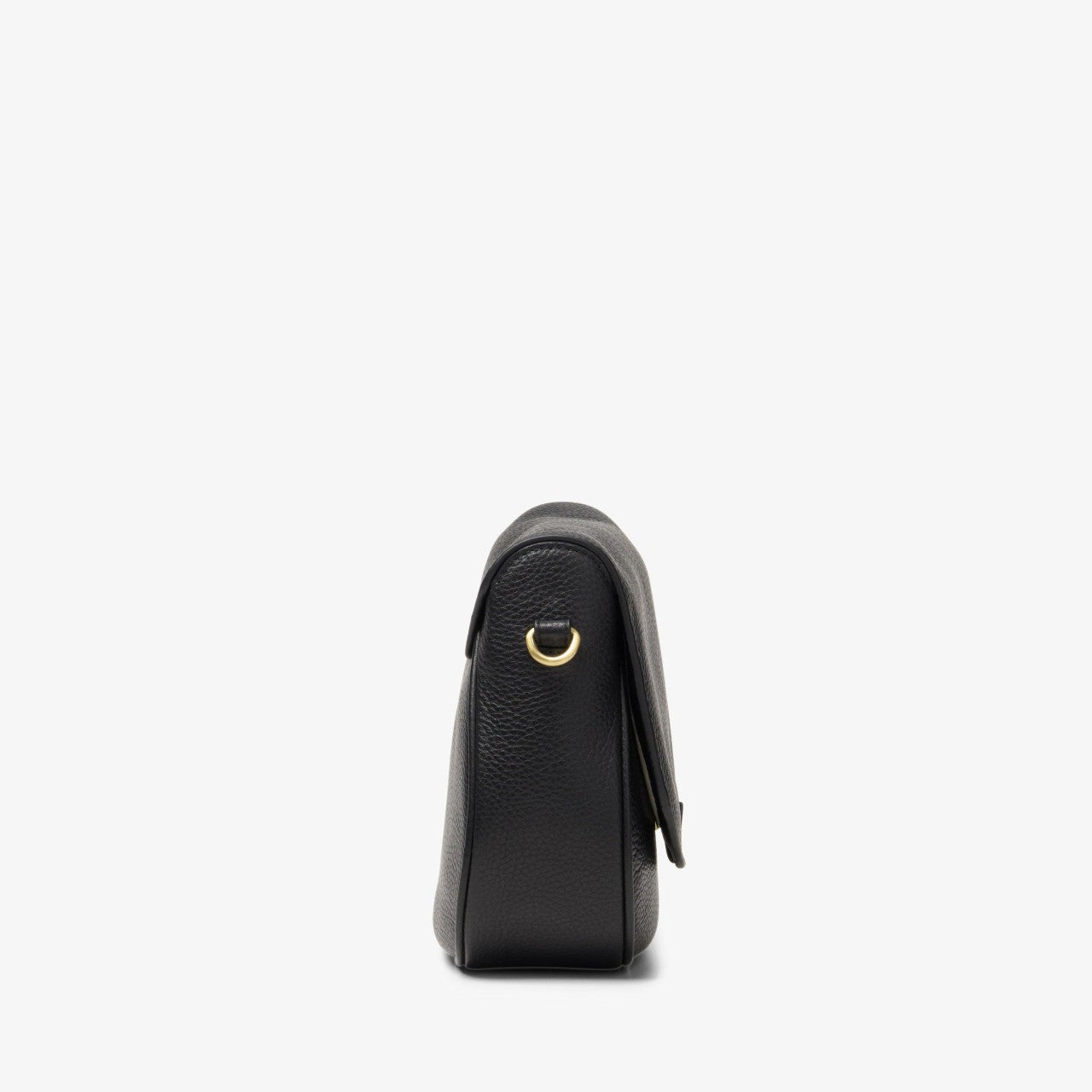 Women Utility Saddle Black Leather