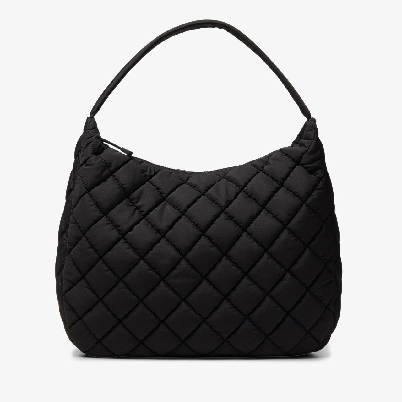 Women Quilted Tote Black