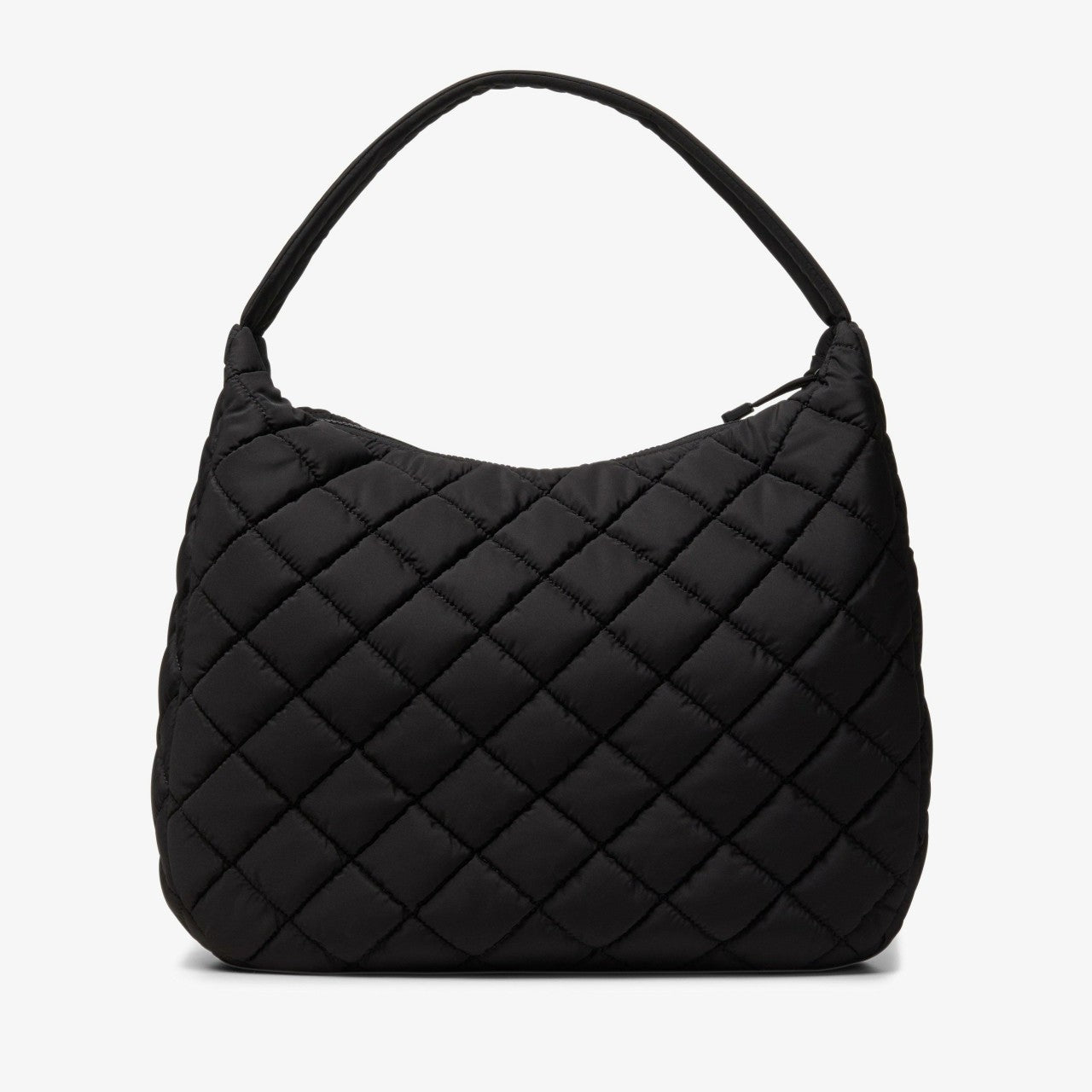Women Quilted Tote Black