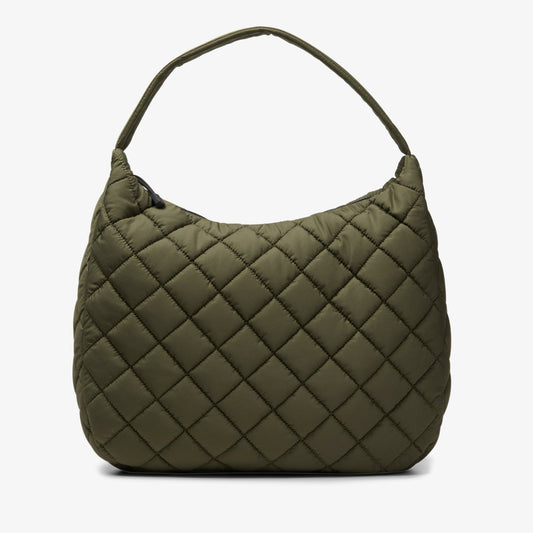 Women Quilted Tote Olive