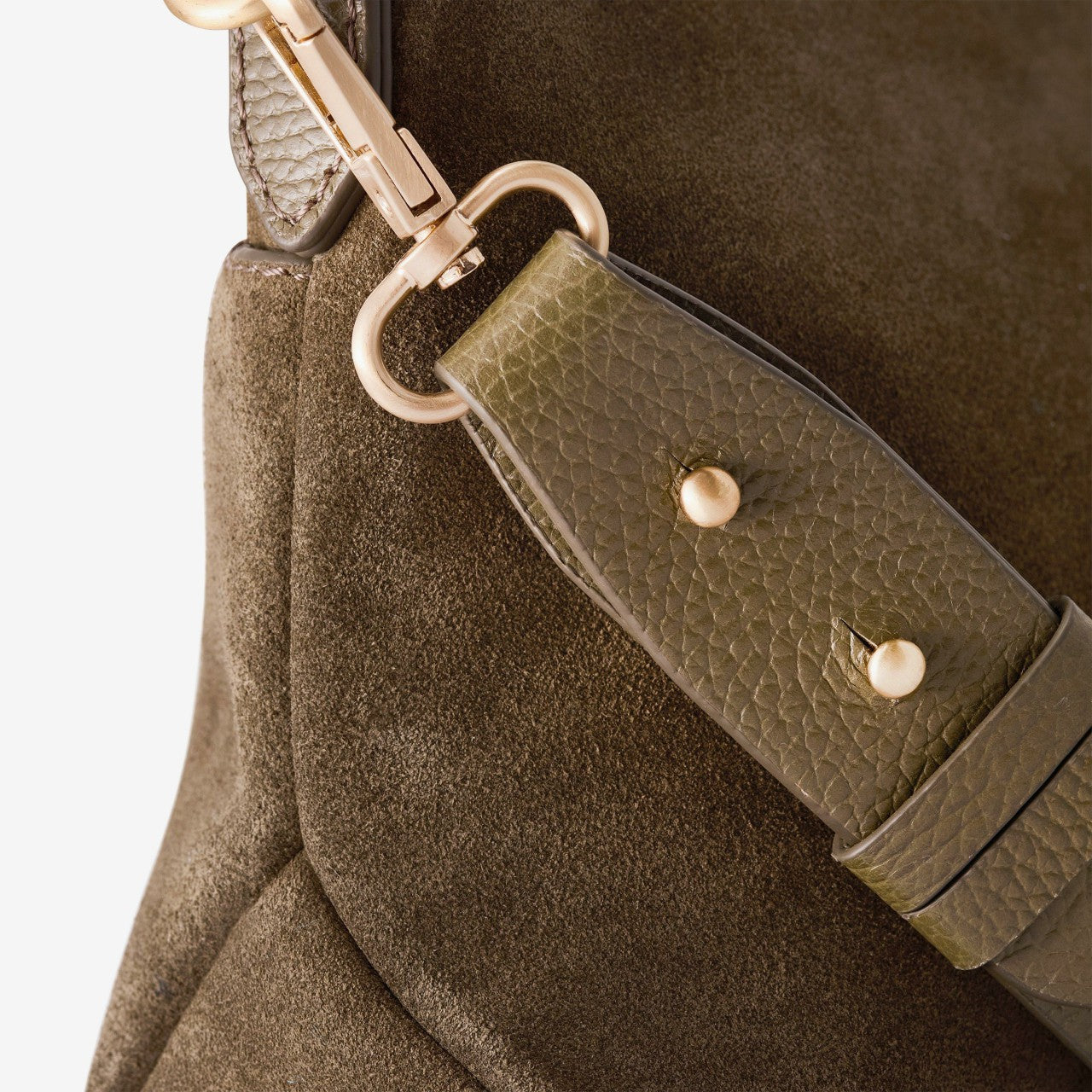 Women Willow Cross Olive Suede