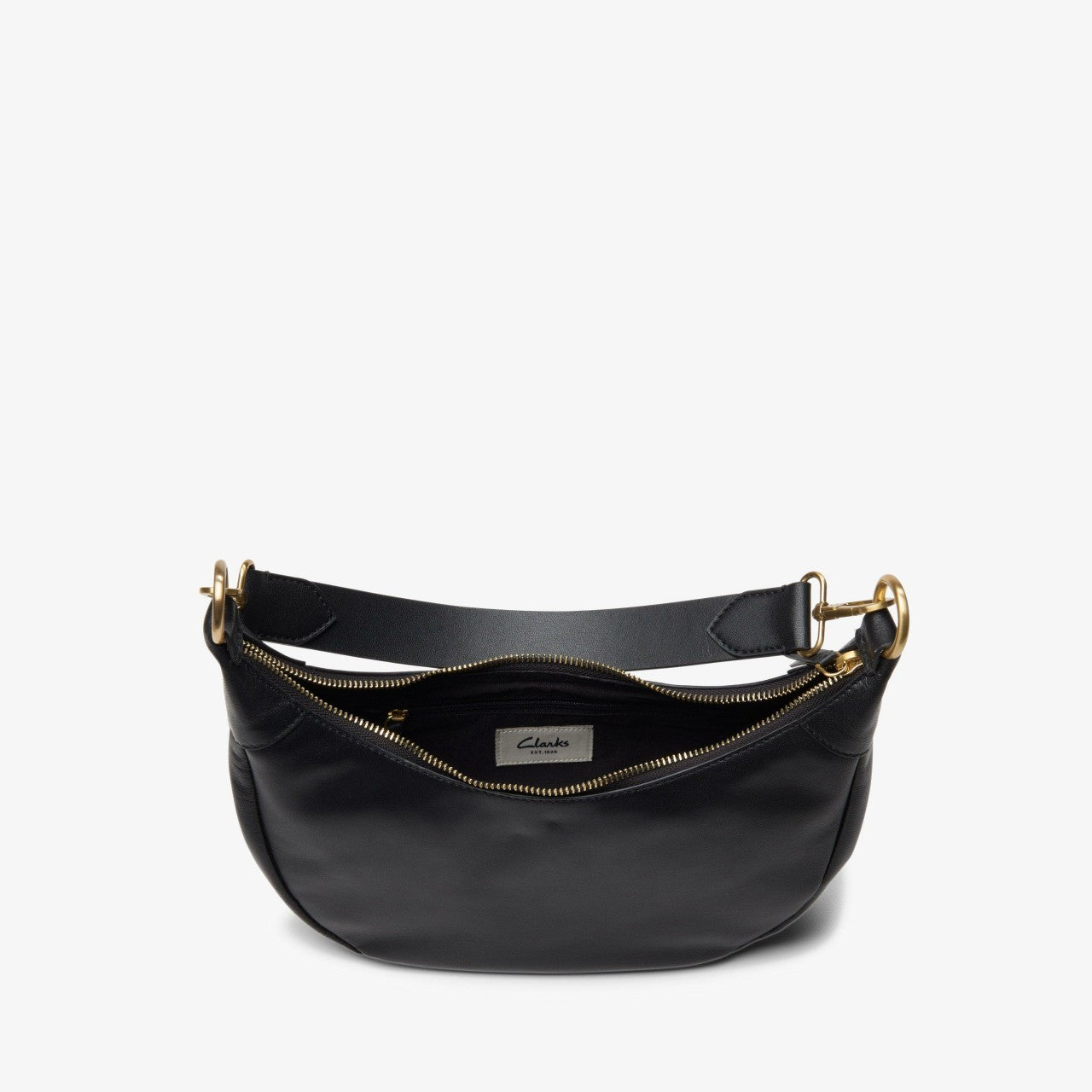Women Willow Moon Mini Black Leather