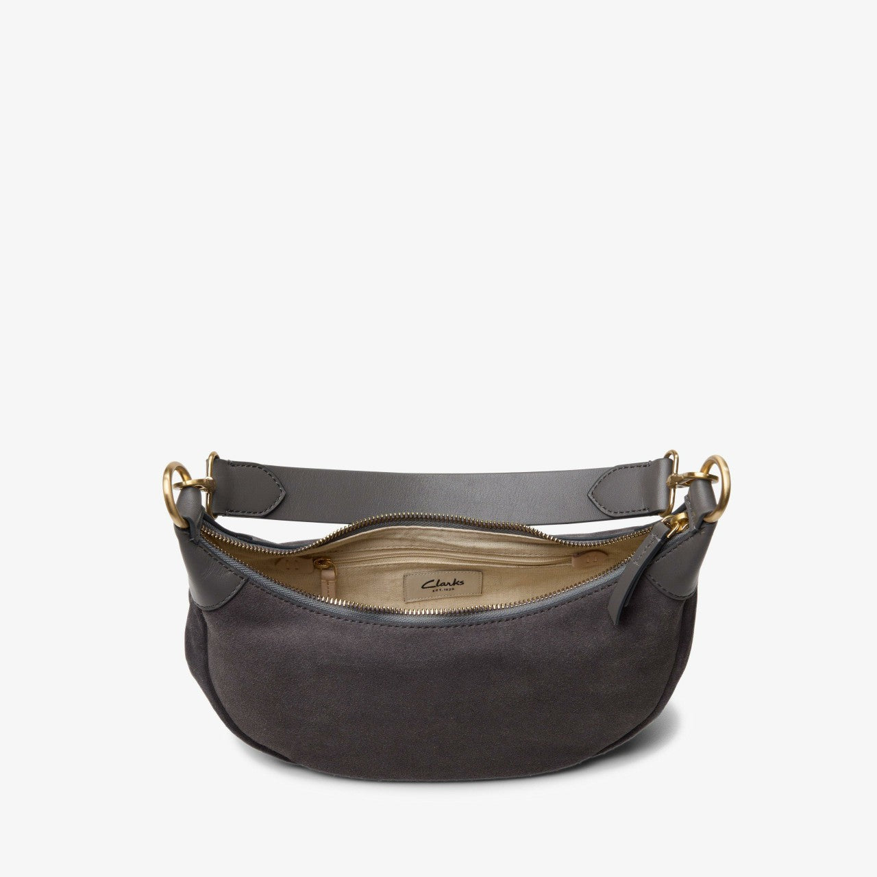 Women Willow Moon Mini Dark Grey Suede