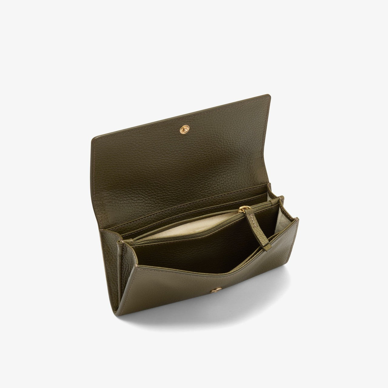 Women Casual Purse Olive Suede