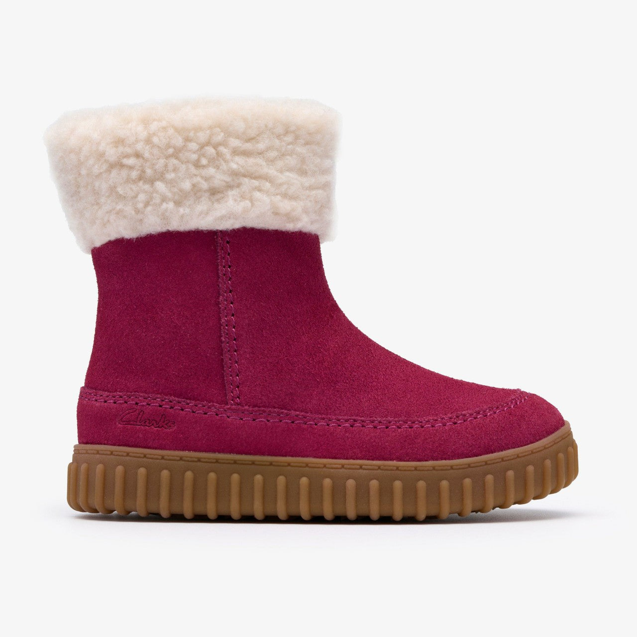Kids Cove Snug Toddler Berry Suede