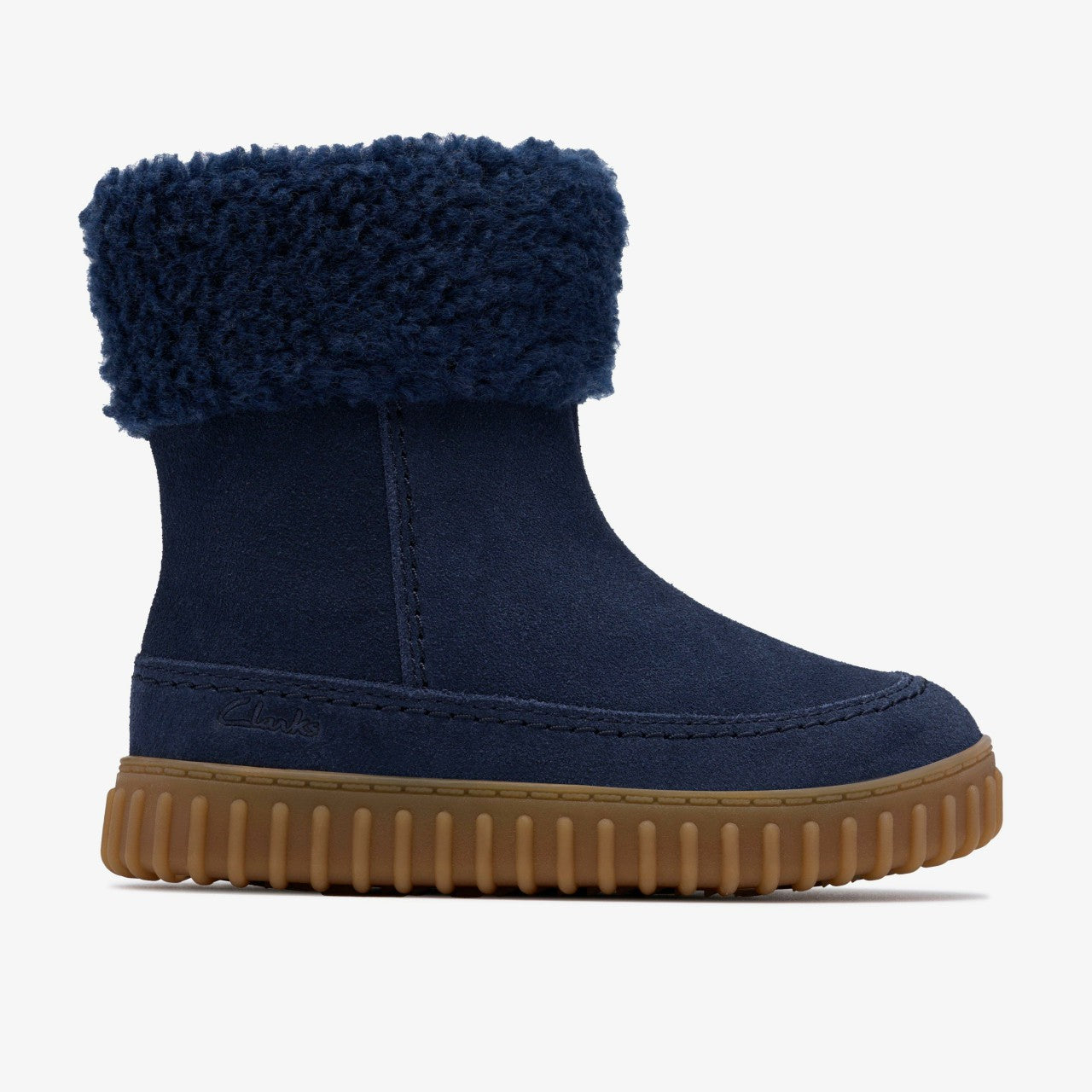Kids Cove Snug Toddler Navy Suede