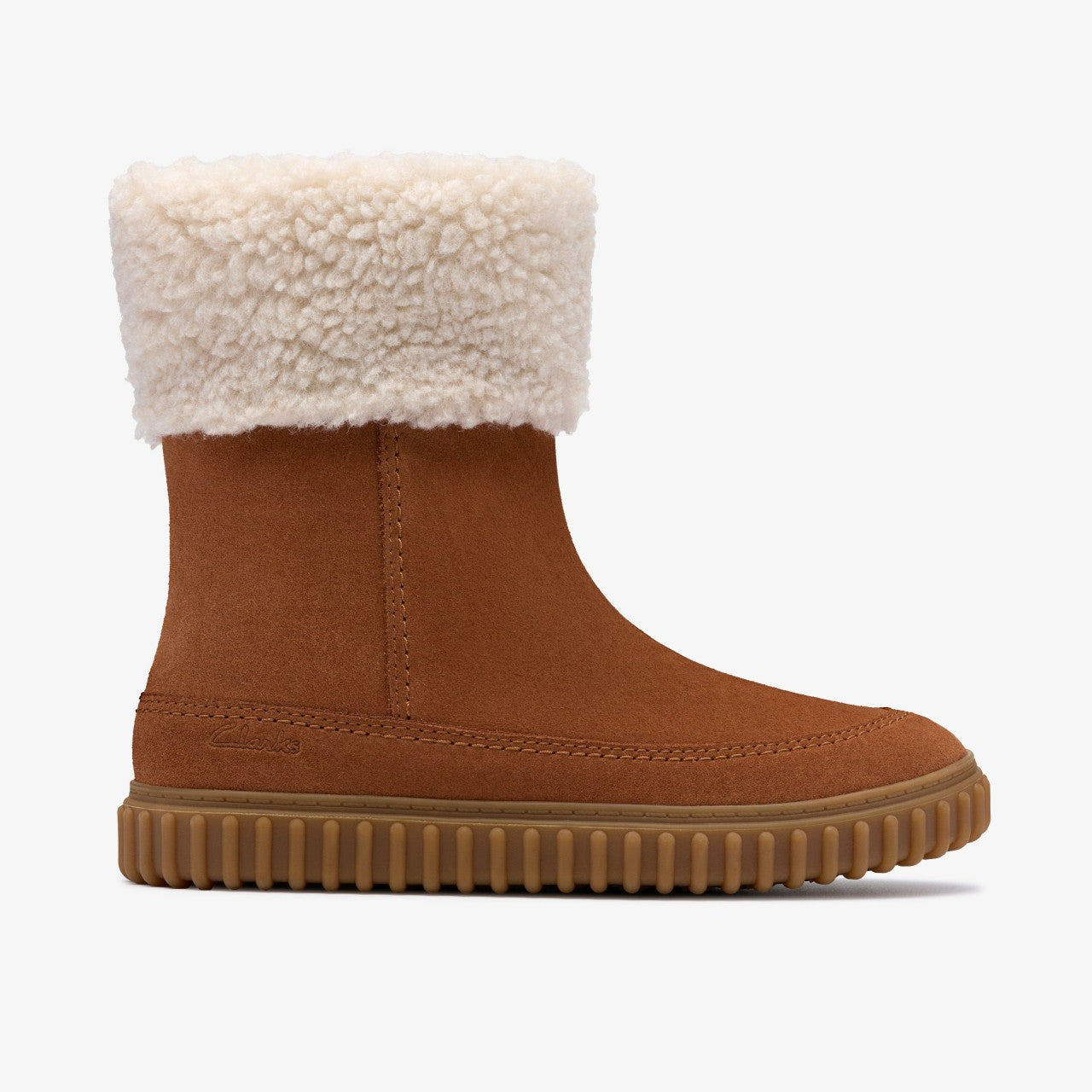 Kids Cove Snug Kid Tan Suede