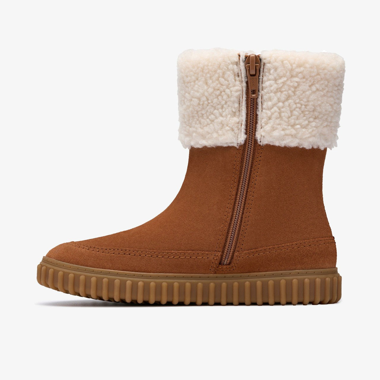Kids Cove Snug Kid Tan Suede