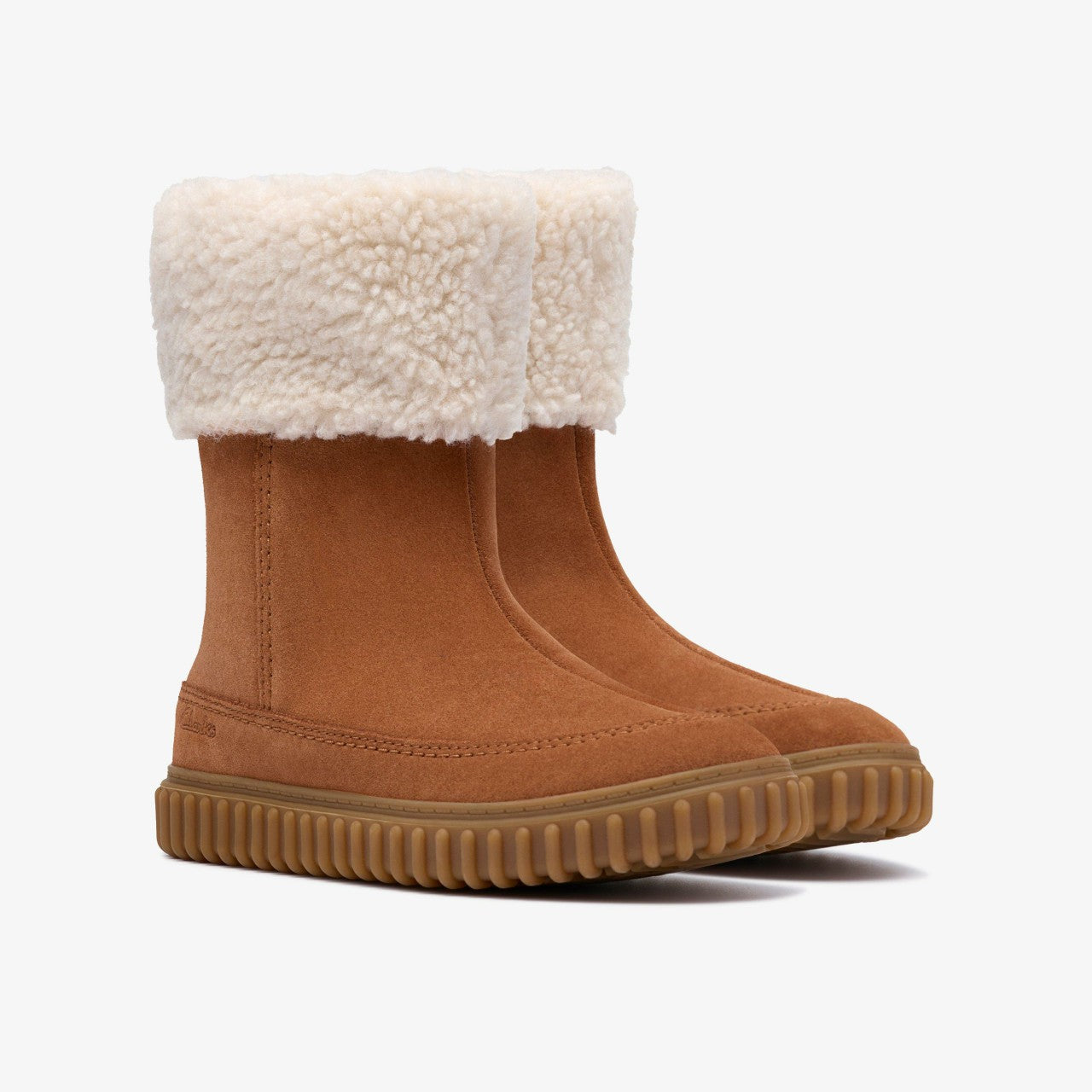 Kids Cove Snug Kid Tan Suede