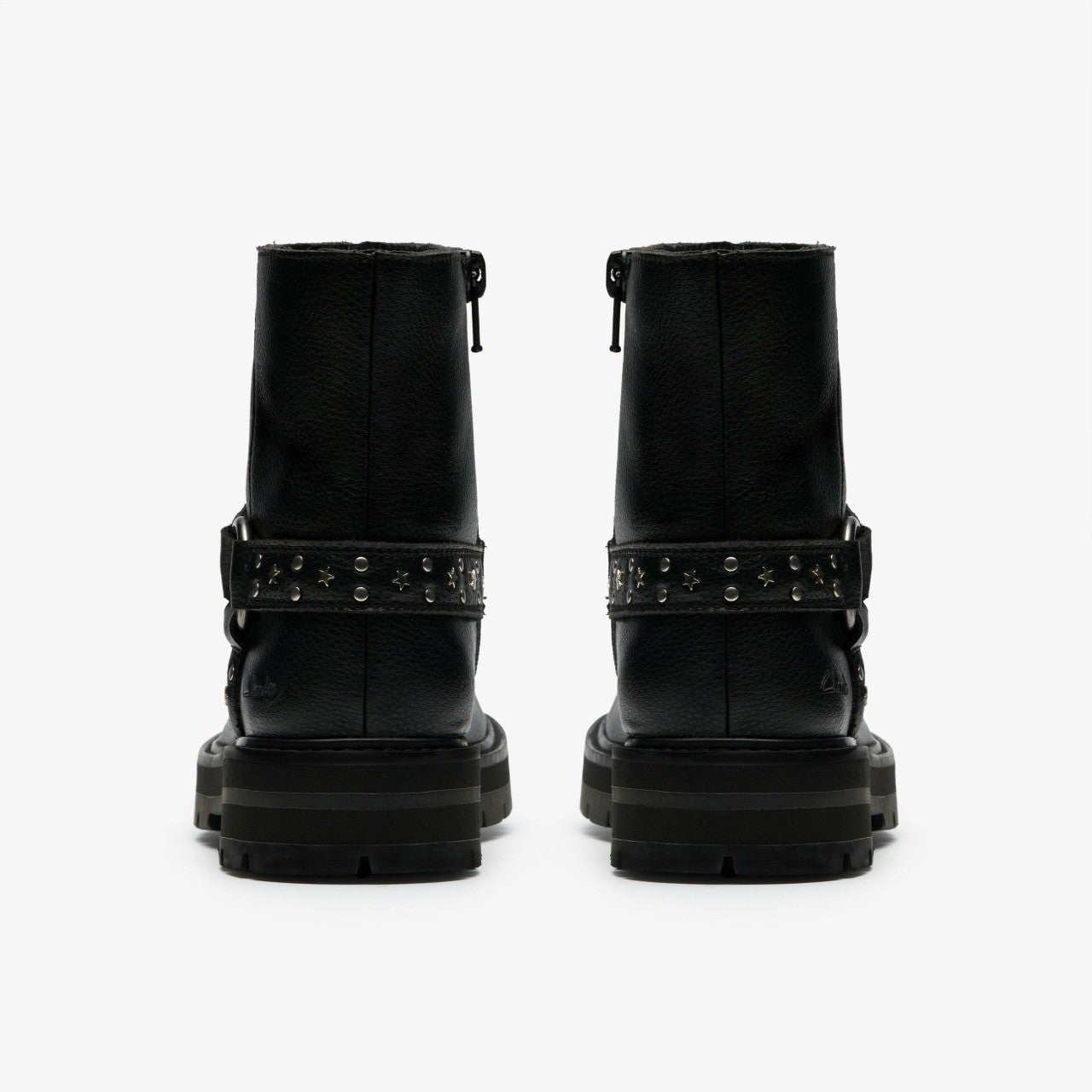 Kids Prague Shine Kid Black Leather