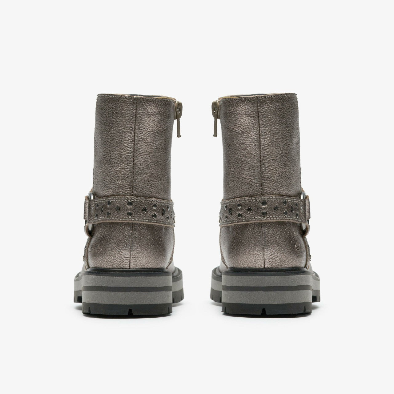 Kids Prague Shine Kid Pewter Metallic