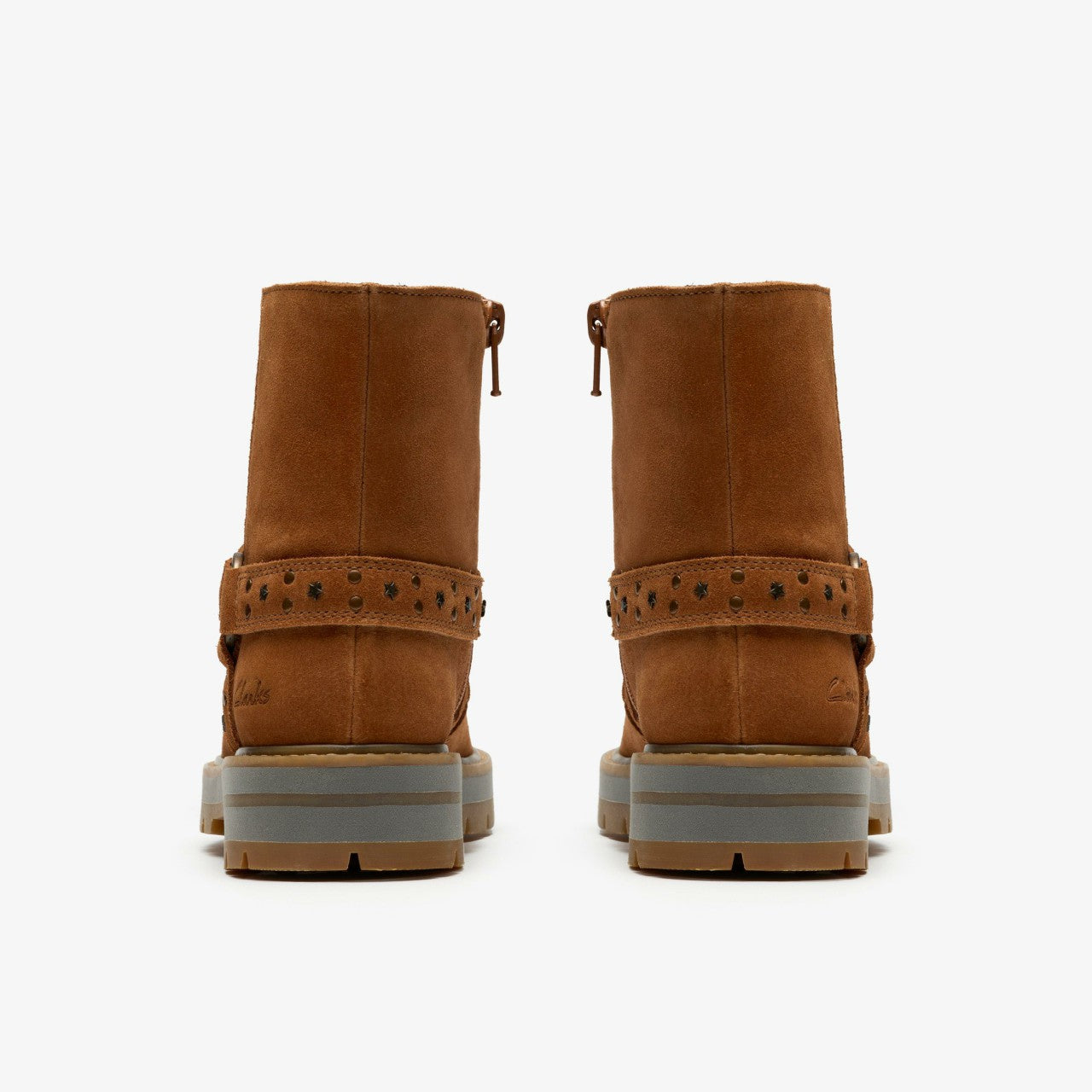 Kids Prague Shine Kid Tan Suede