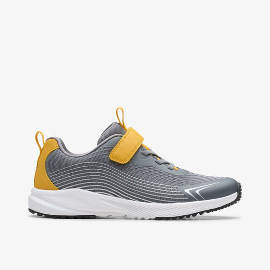 Kids Deyes Dash Youth Grey Synthetic