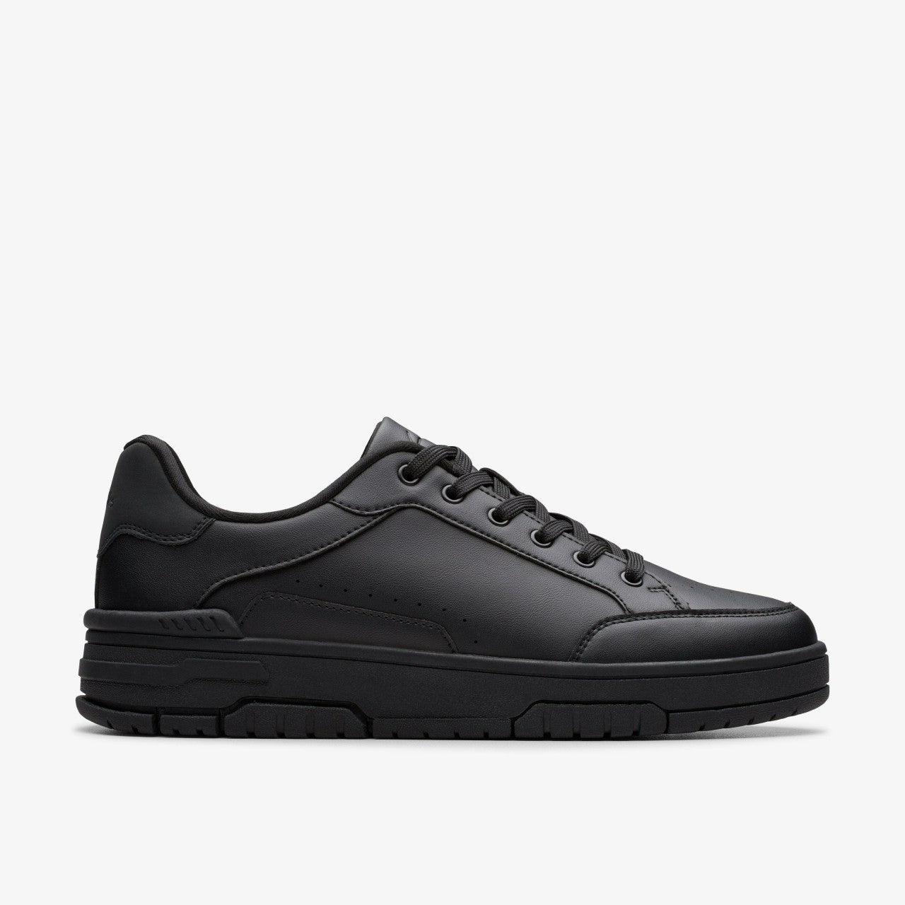 Men Check Lace Black