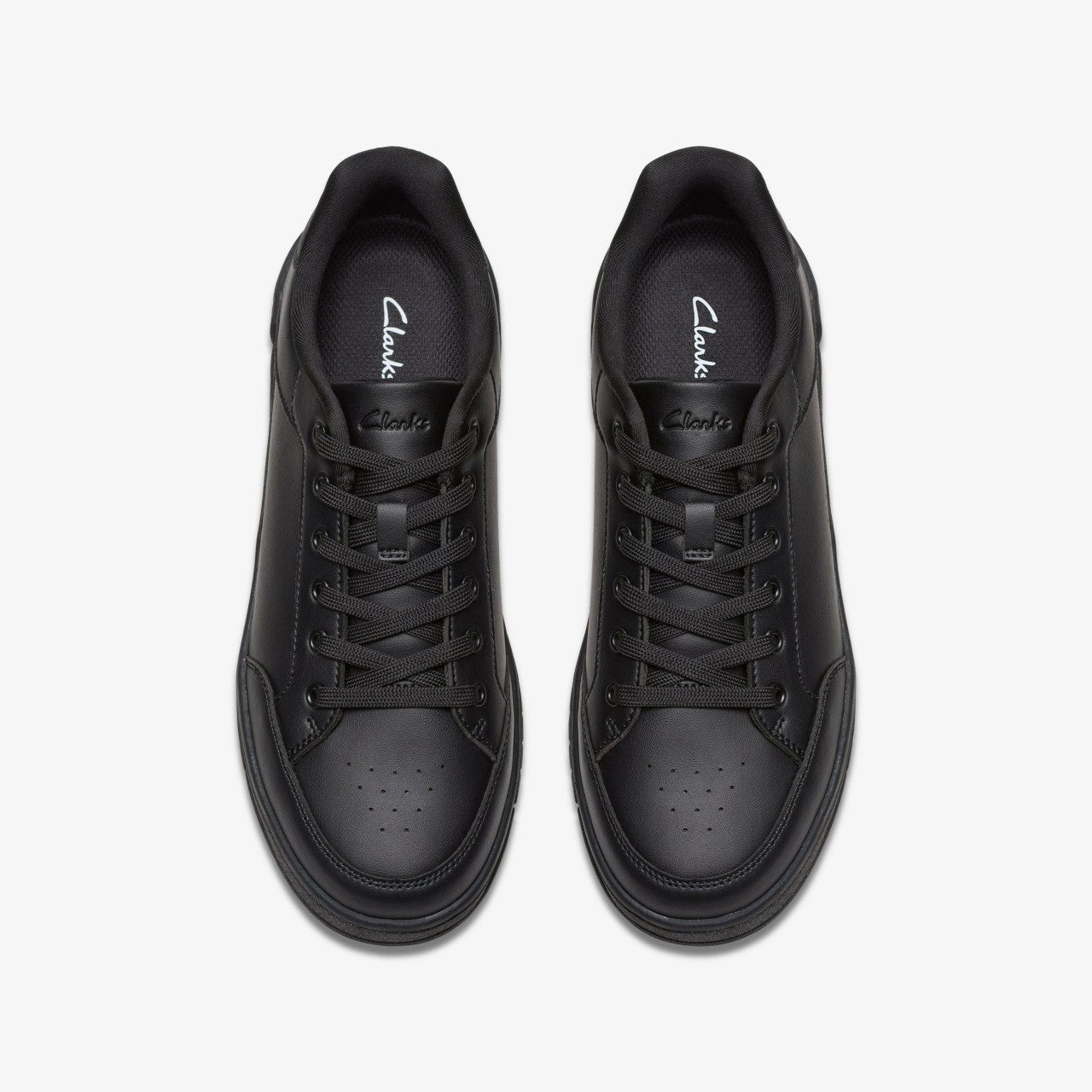 Men Check Lace Black