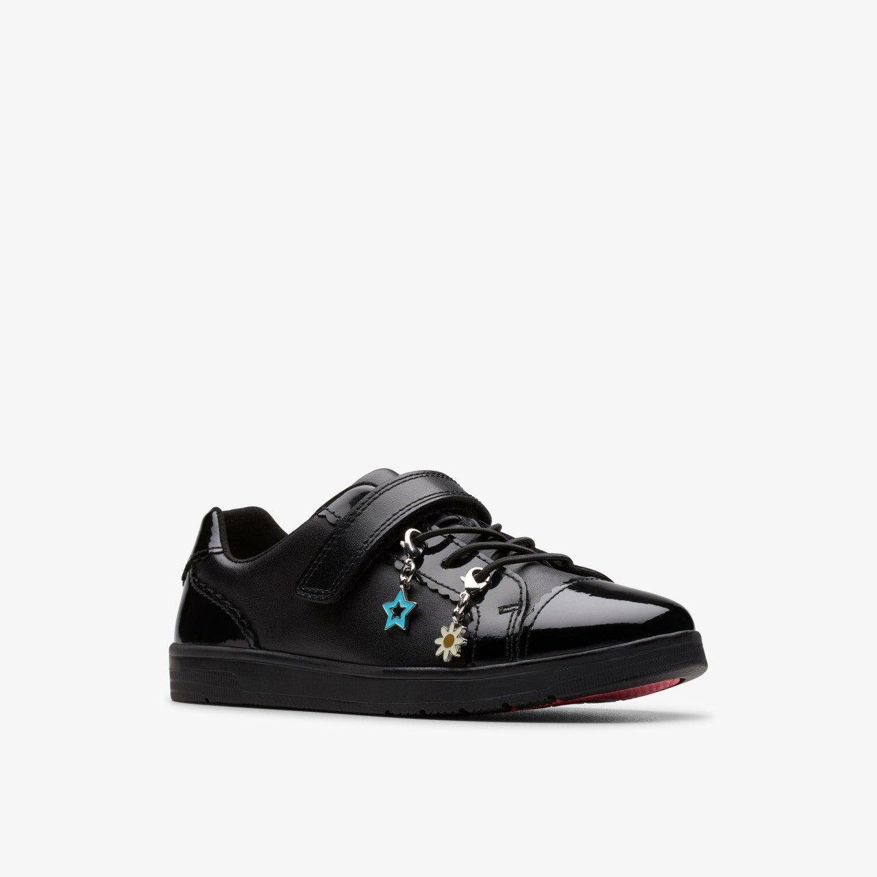 Kids Disco Charm Kid Black Leather