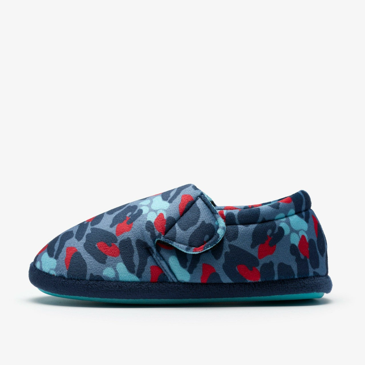 Kids Fluffy Snug Kid Blue Camo Combination