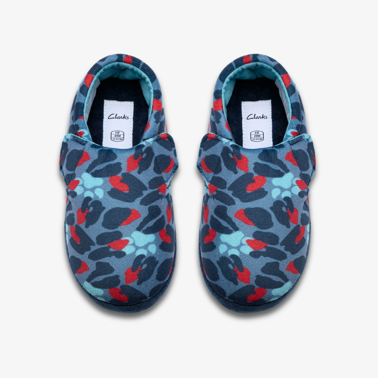 Kids Fluffy Snug Kid Blue Camo Combination