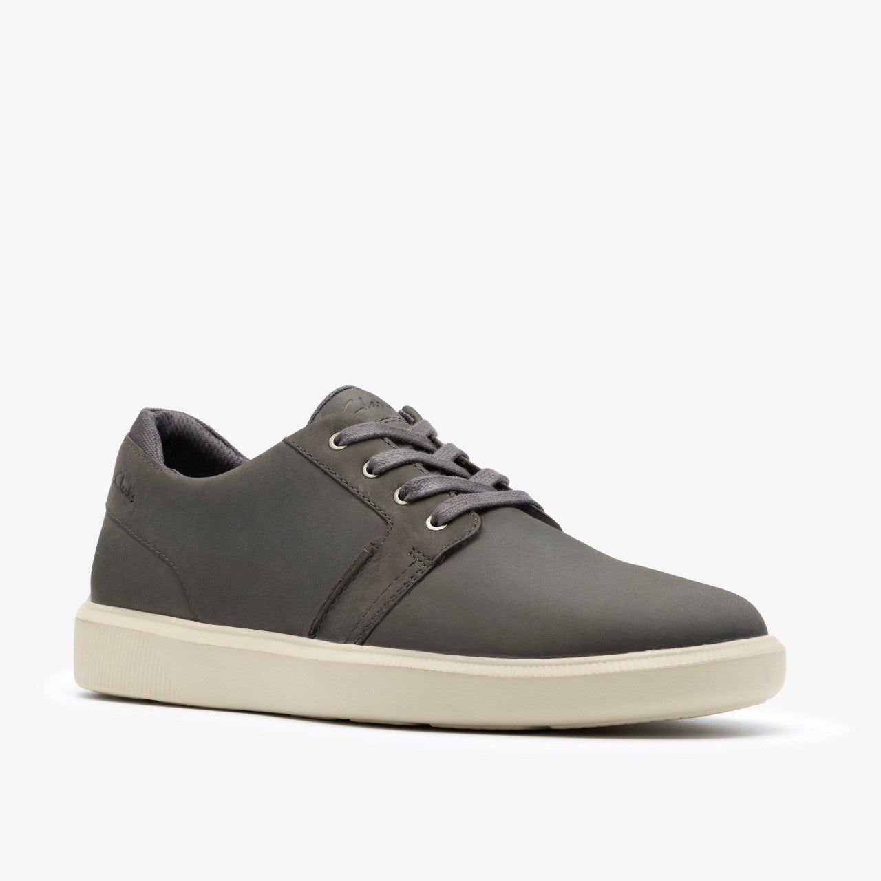Men Brodin Seam Dark Grey Leather
