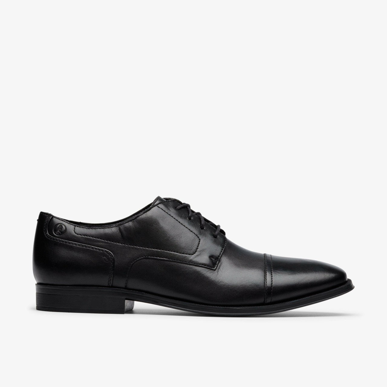 Men Paulton Cap Black Leather