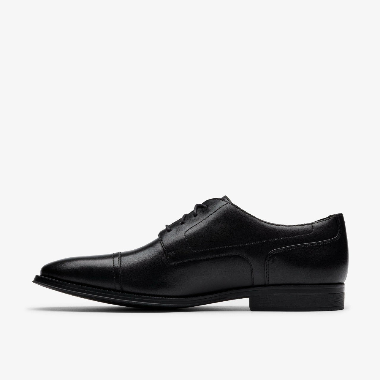 Men Paulton Cap Black Leather