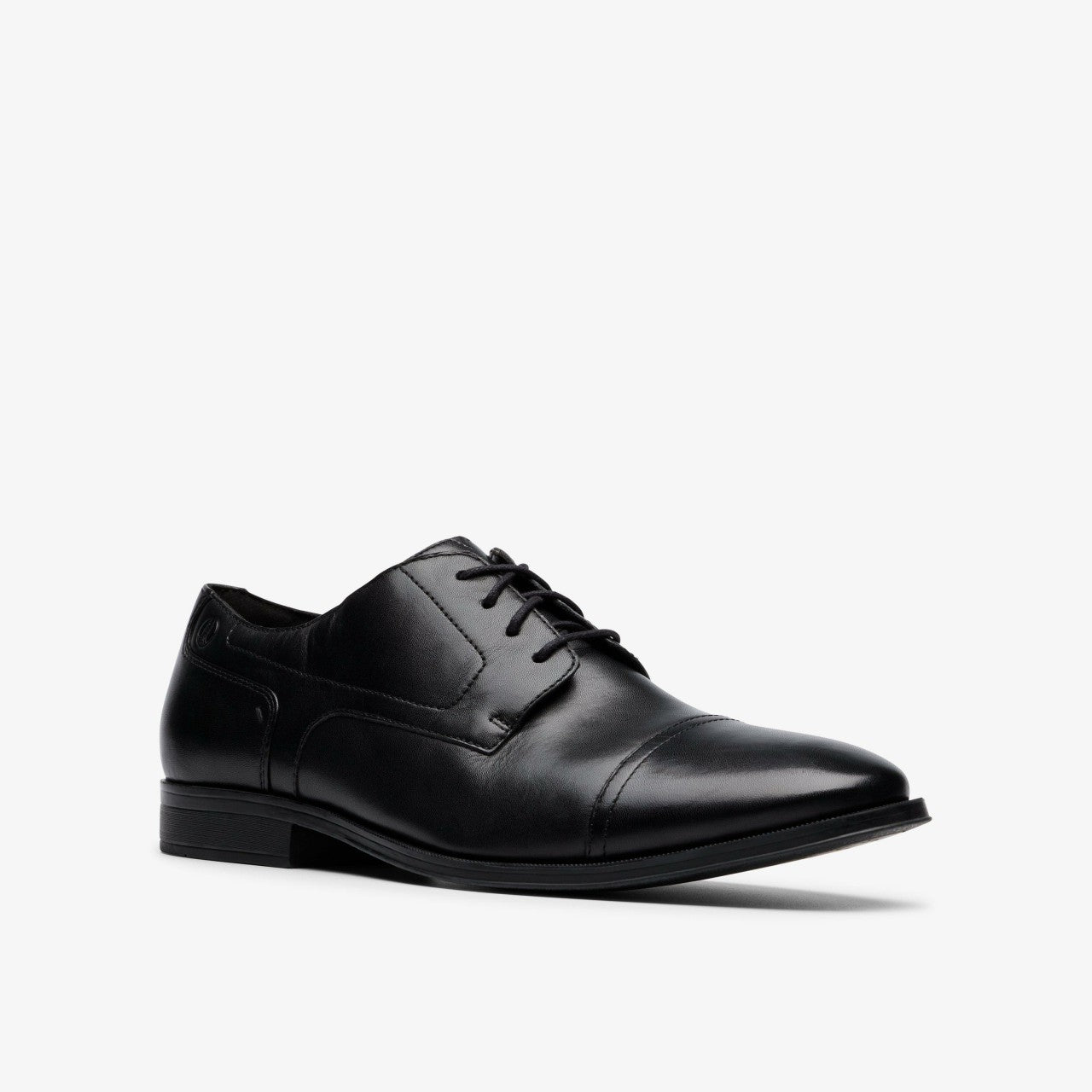 Men Paulton Cap Black Leather