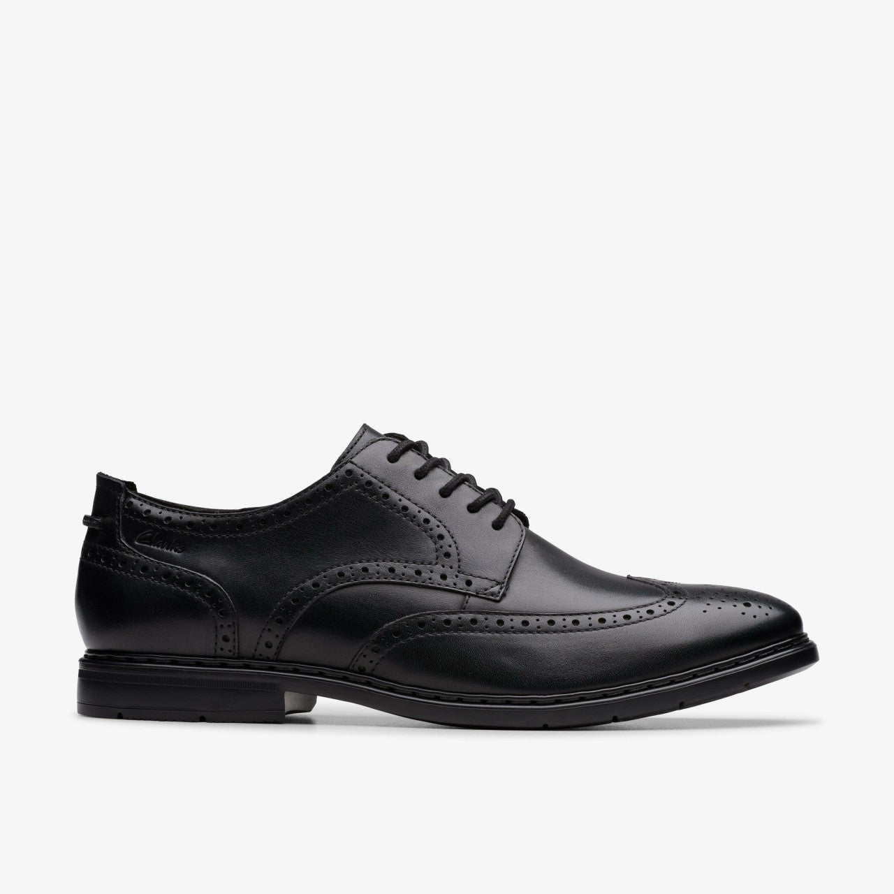 Men Banbury Tip Black Leather