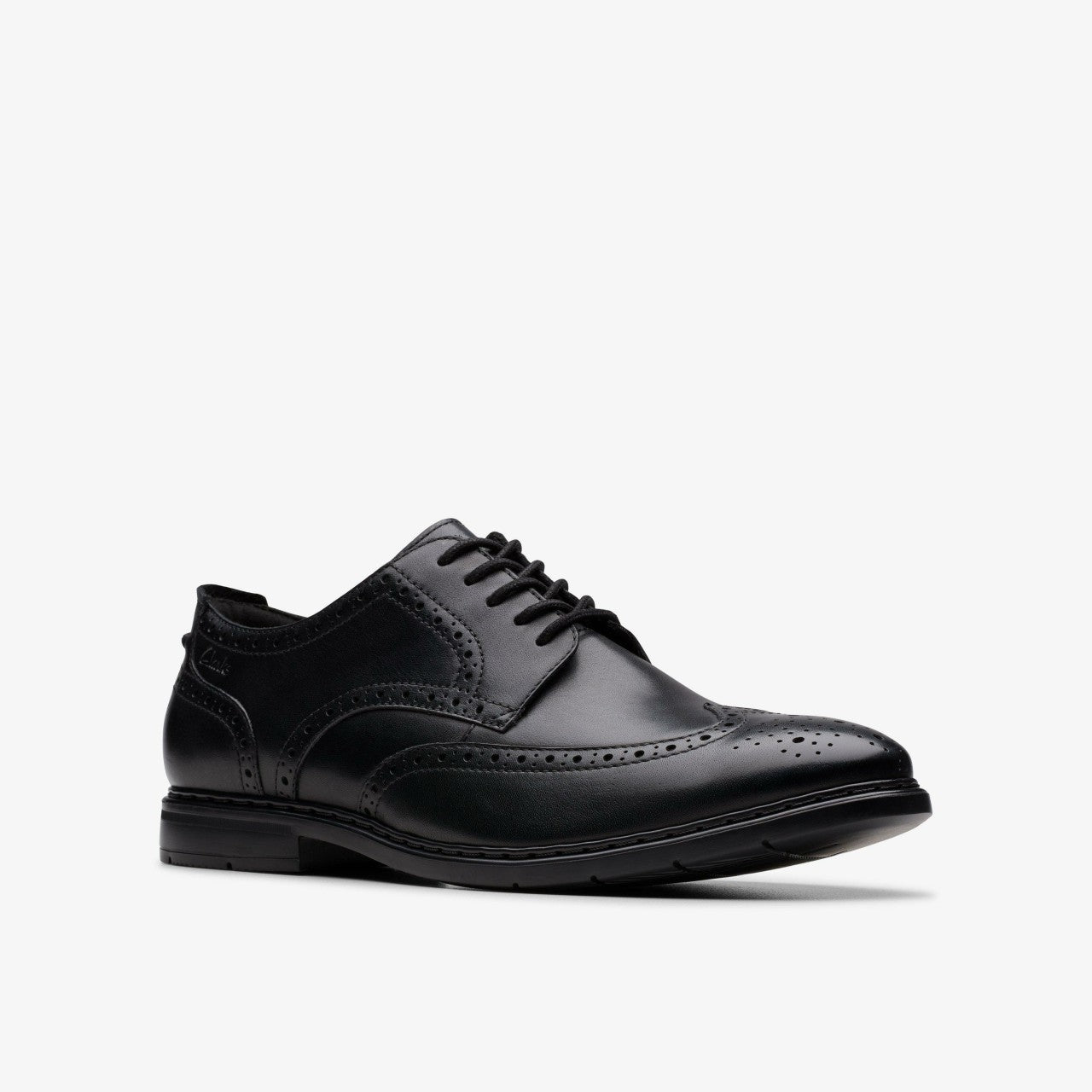 Men Banbury Tip Black Leather