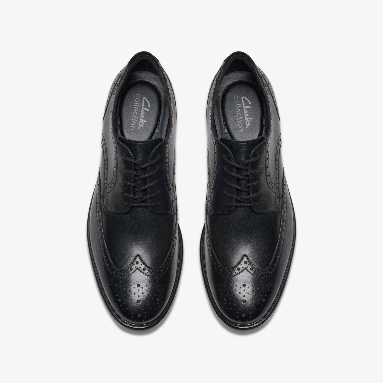 Men Banbury Tip Black Leather