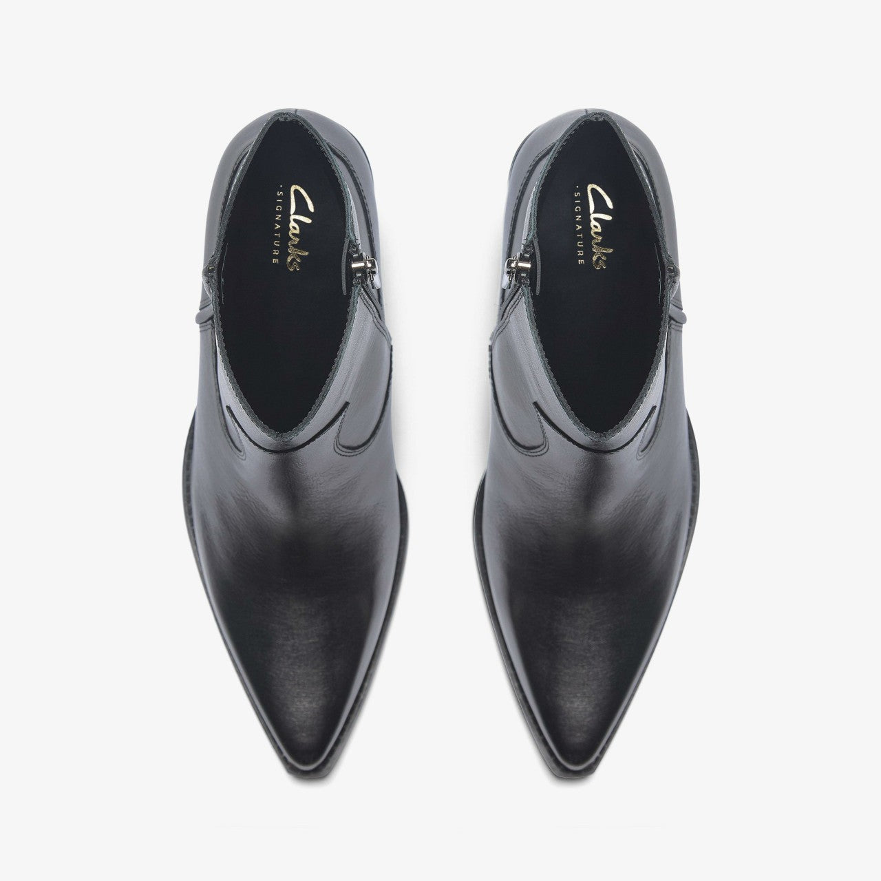 Women Kheda West Black Leather