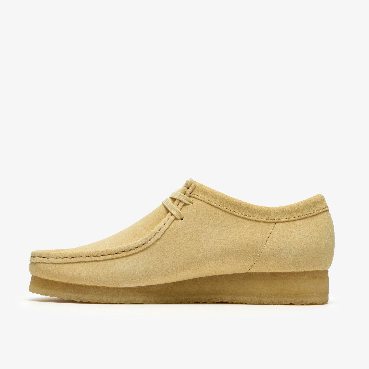 Men Wallabee Pale Yellow Suede