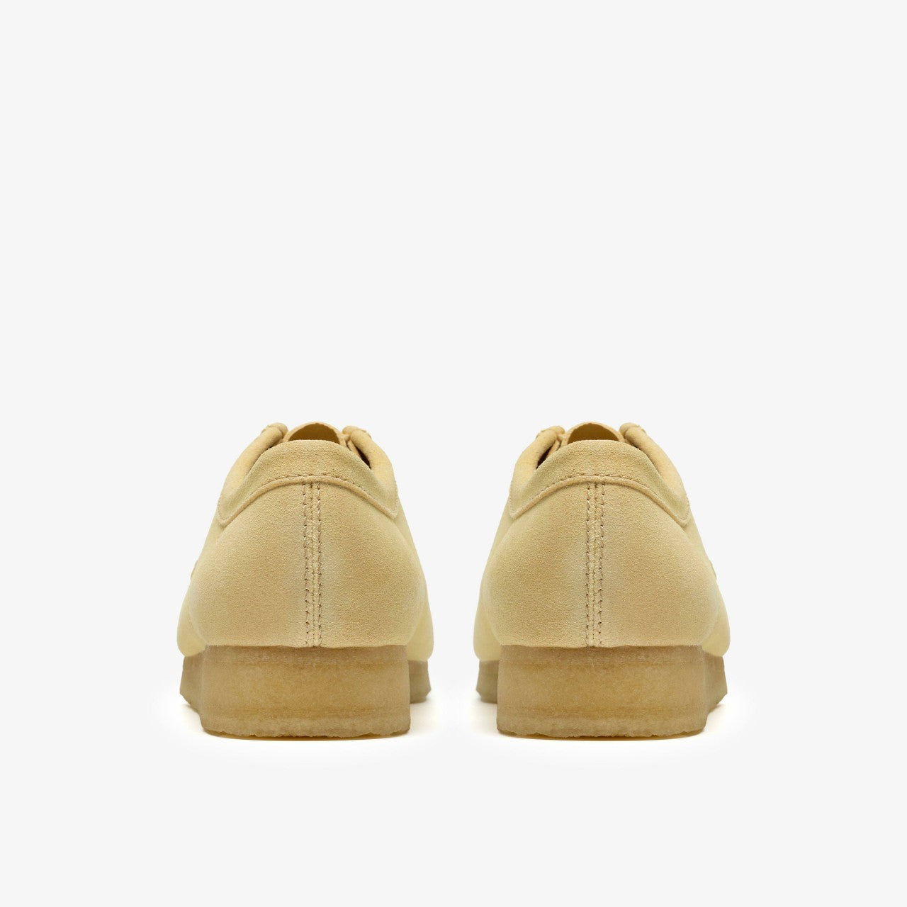 Men Wallabee Pale Yellow Suede