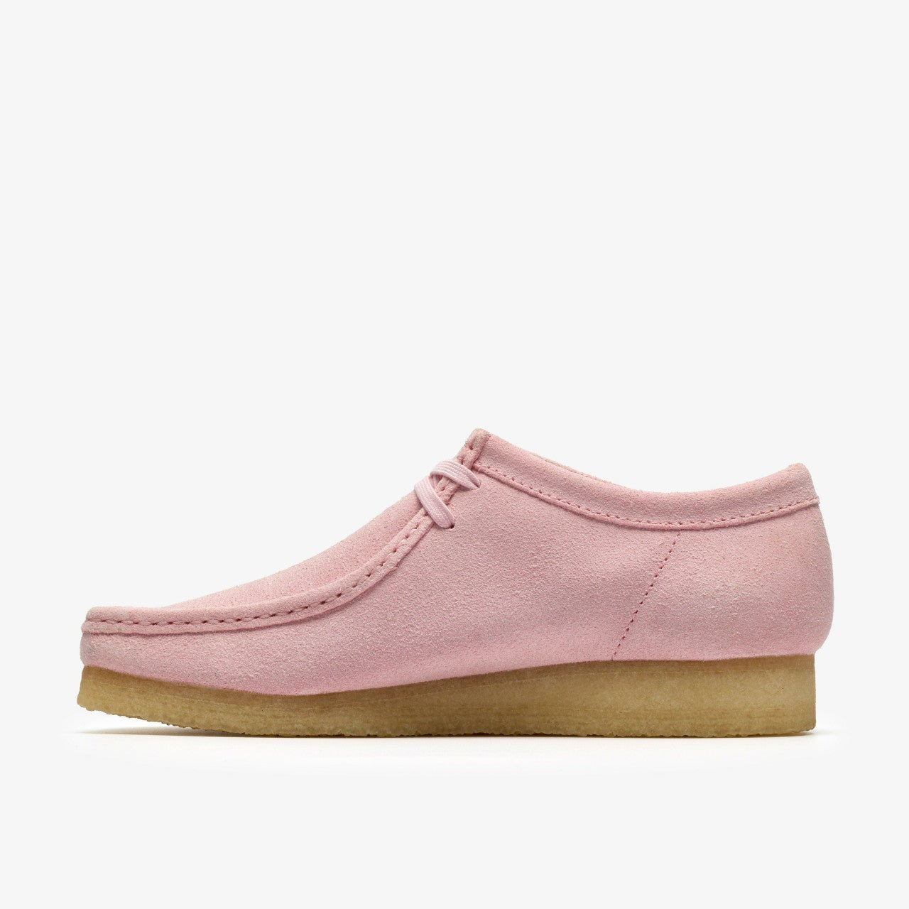 Men Wallabee Light Pink Suede