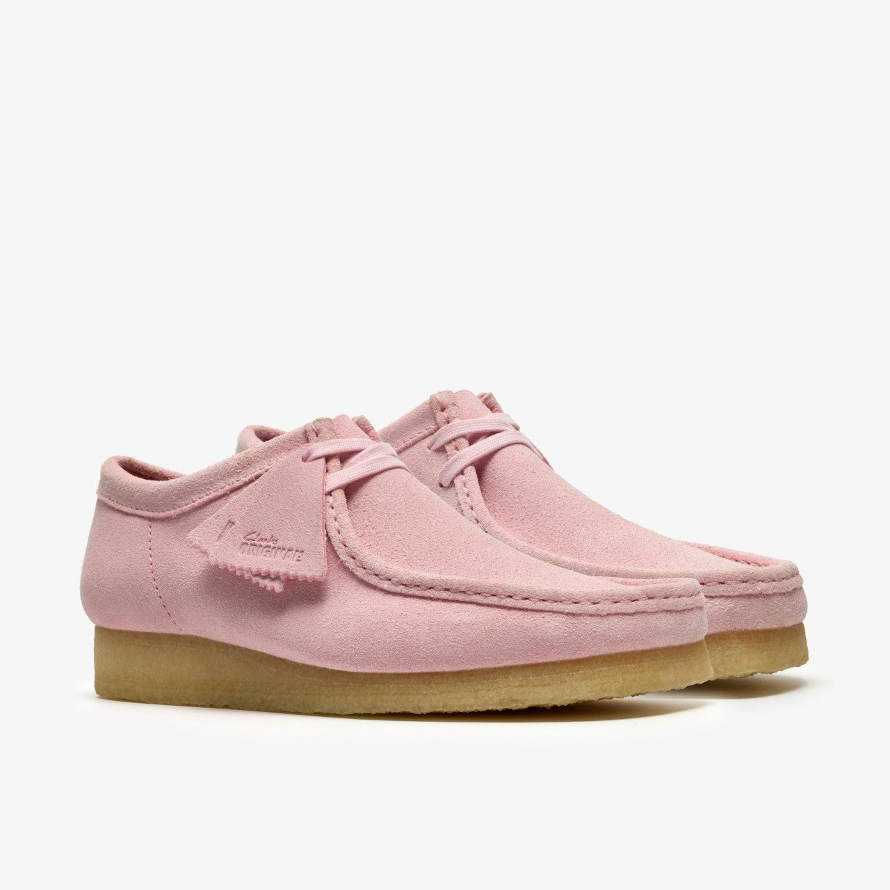 Men Wallabee Light Pink Suede