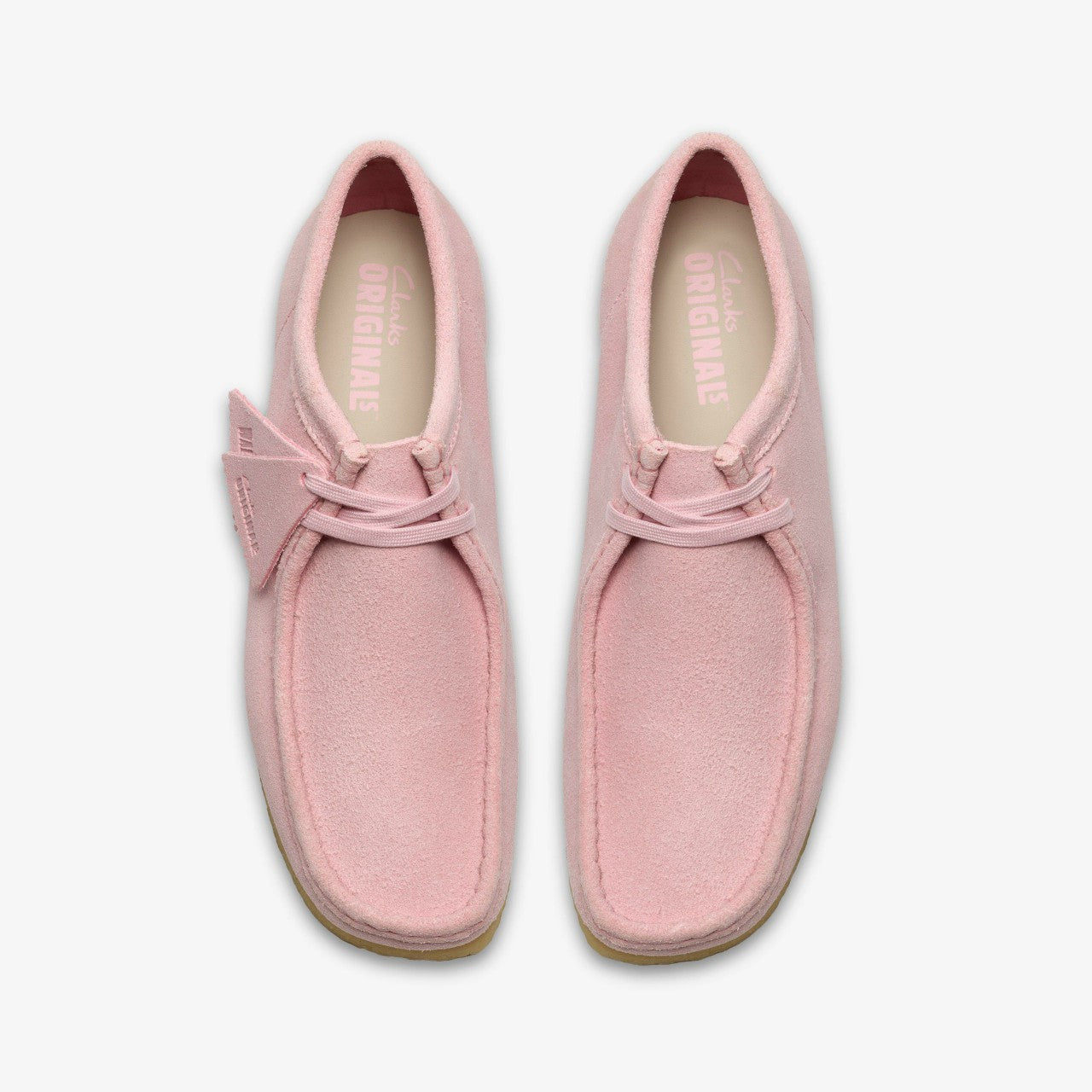 Men Wallabee Light Pink Suede