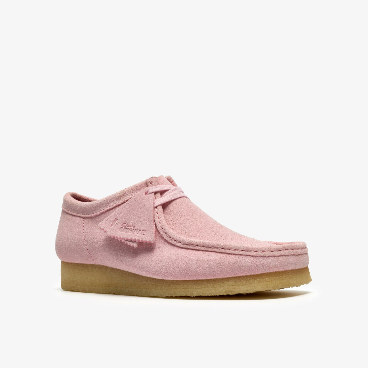 Men Wallabee Light Pink Suede