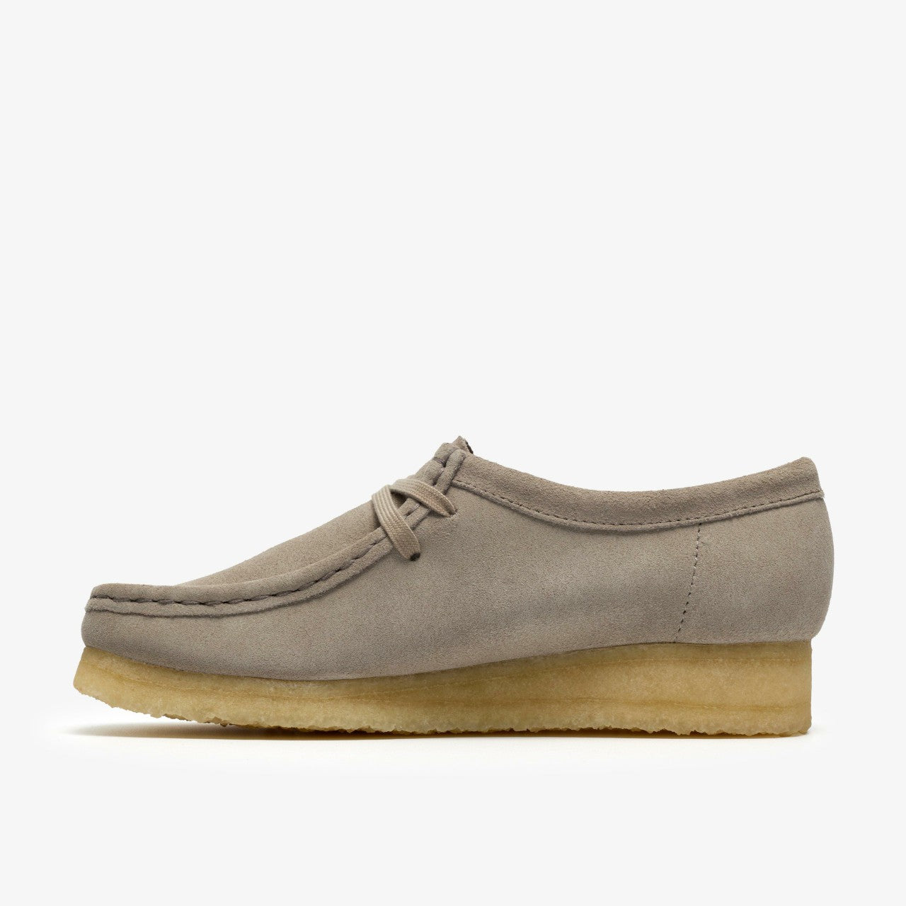 Women Wallabee Pale Grey Suede
