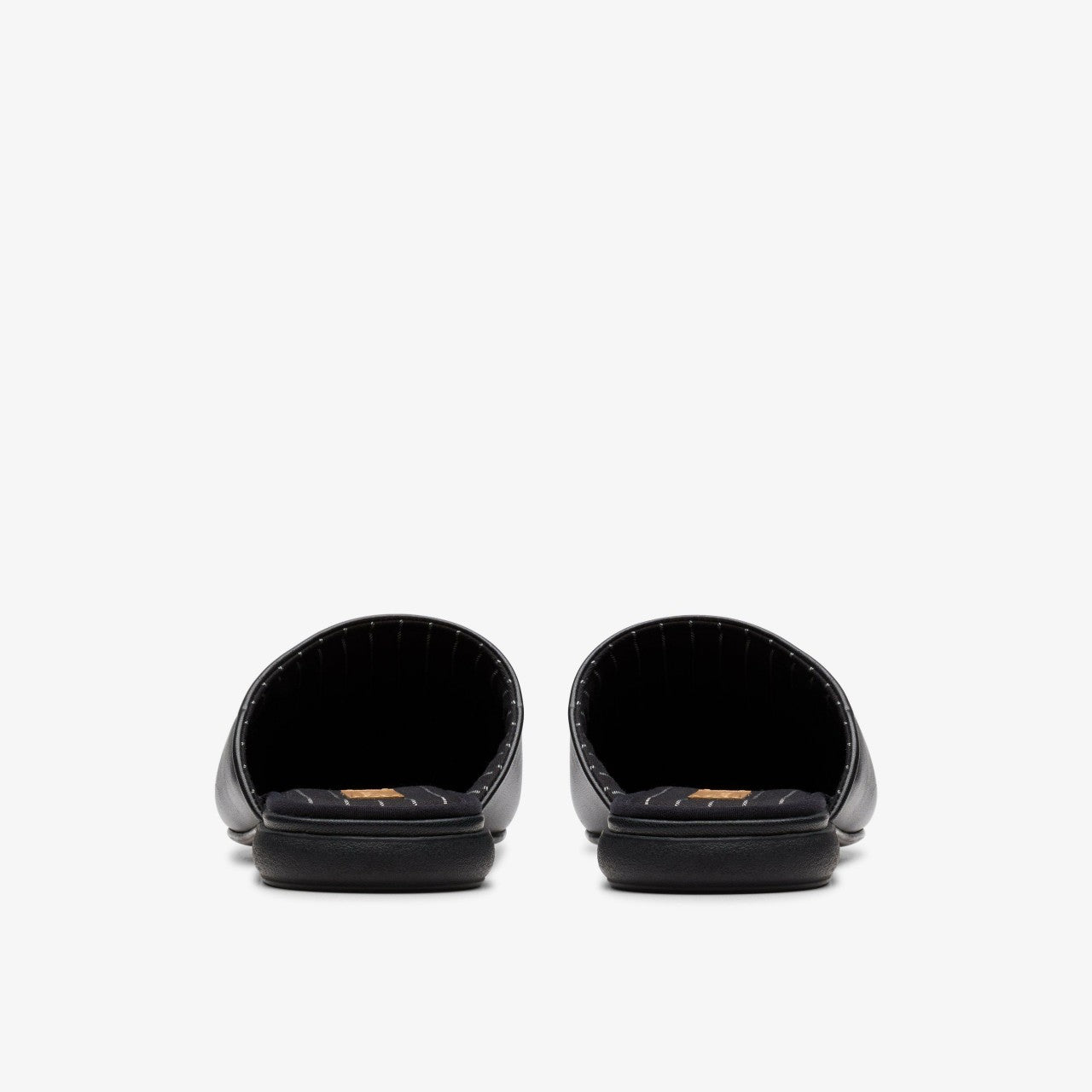 Men Harston Mule Black Leather