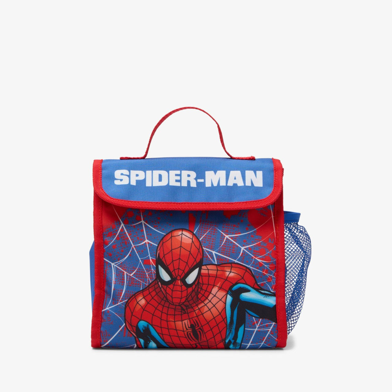 Kids Spiderman Lunchbox Blue Combination