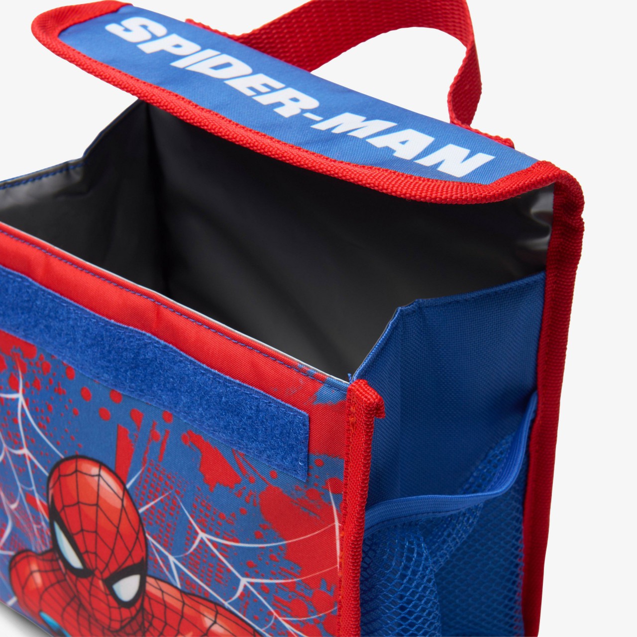 Kids Spiderman Lunchbox Blue Combination