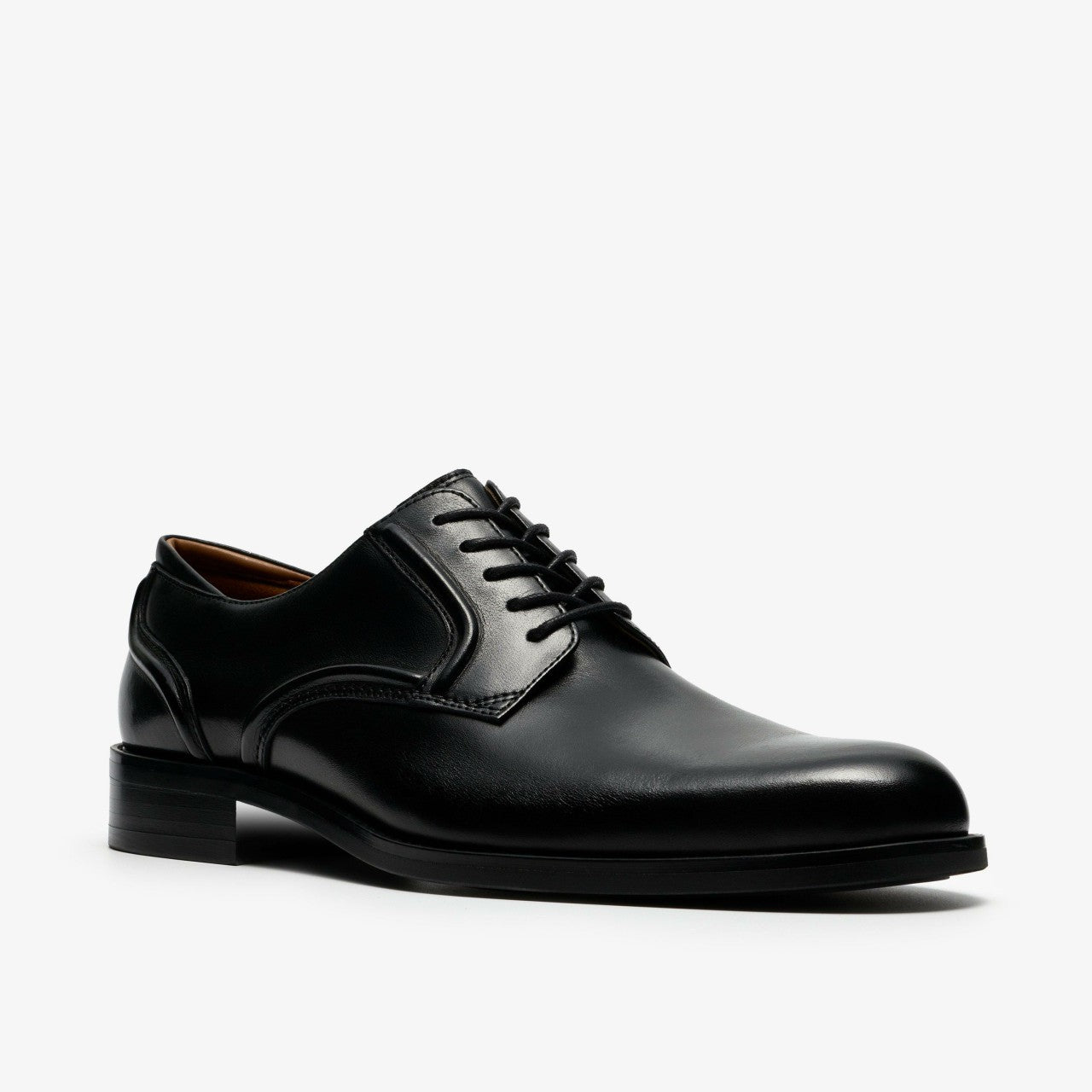 Men Craft Remi Lace Black Leather
