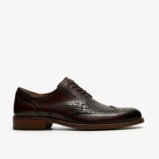Men Craft Remi Tip Brown Leather