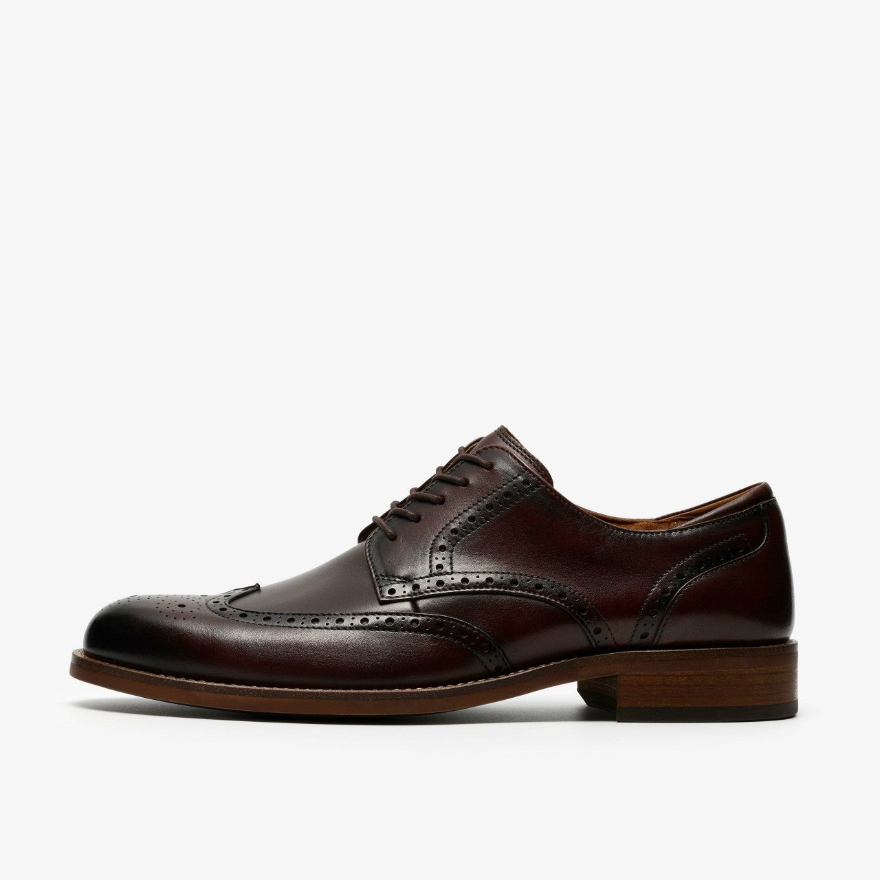 Men Craft Remi Tip Brown Leather