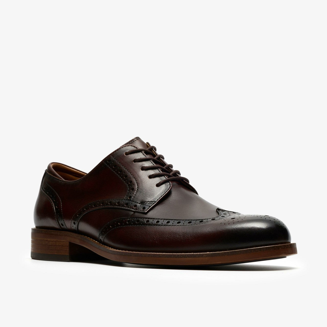 Men Craft Remi Tip Brown Leather