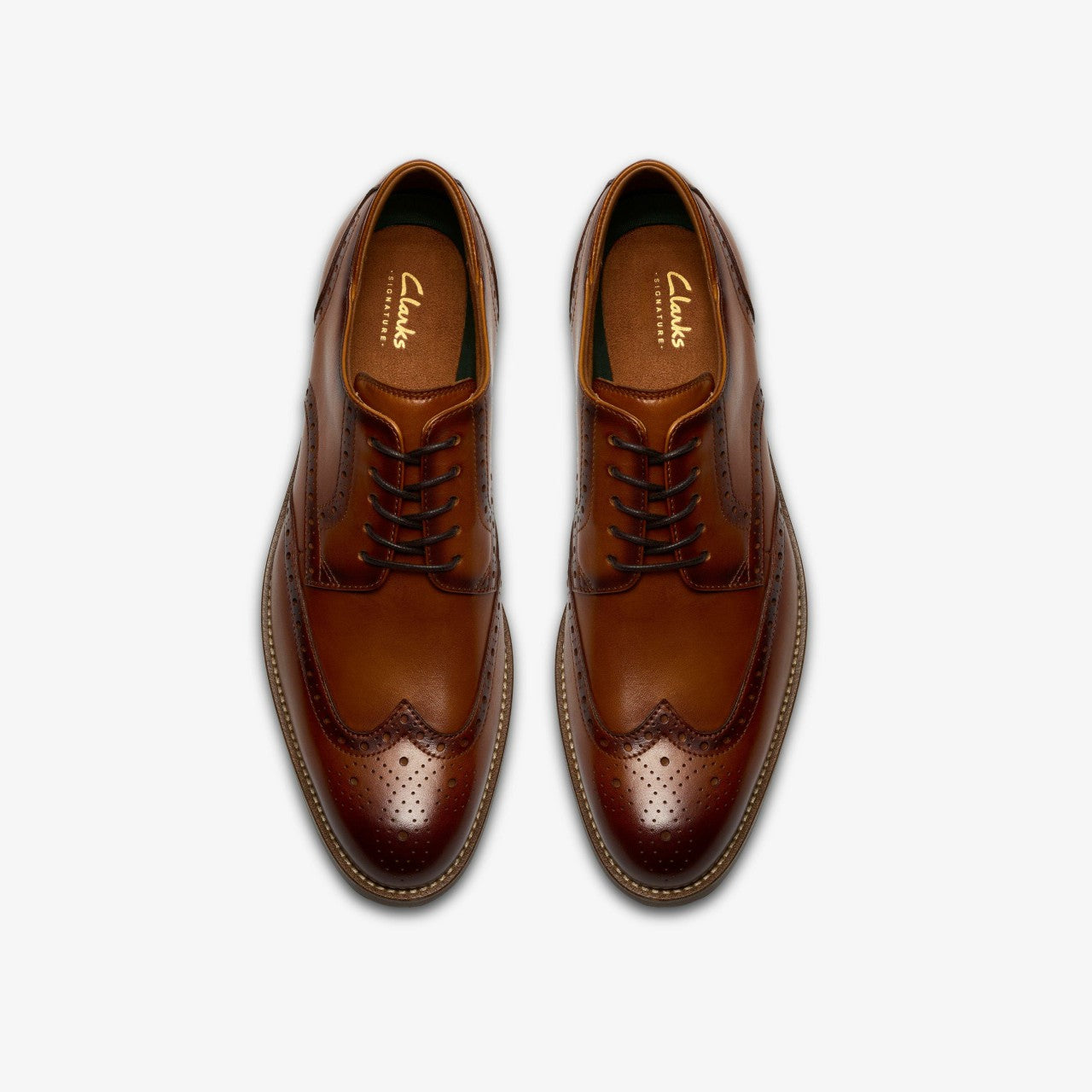 Men Craft Remi Tip Tan Leather