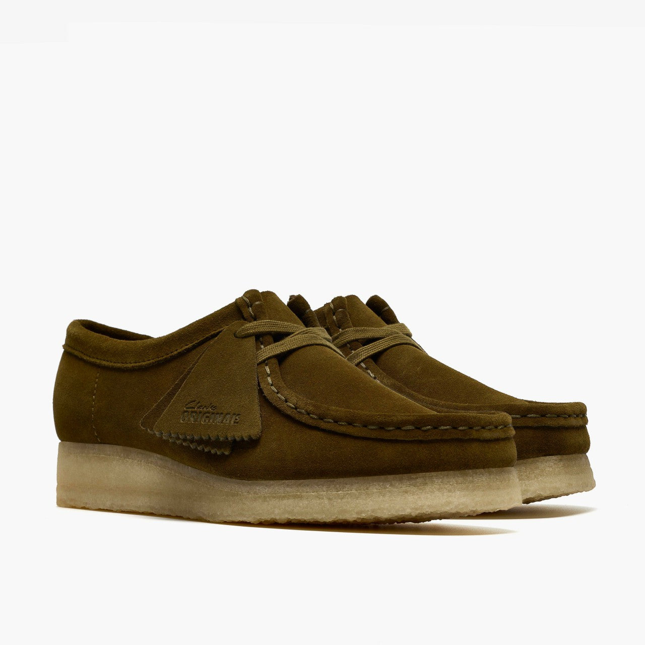 Women Wallabee Olive Suede