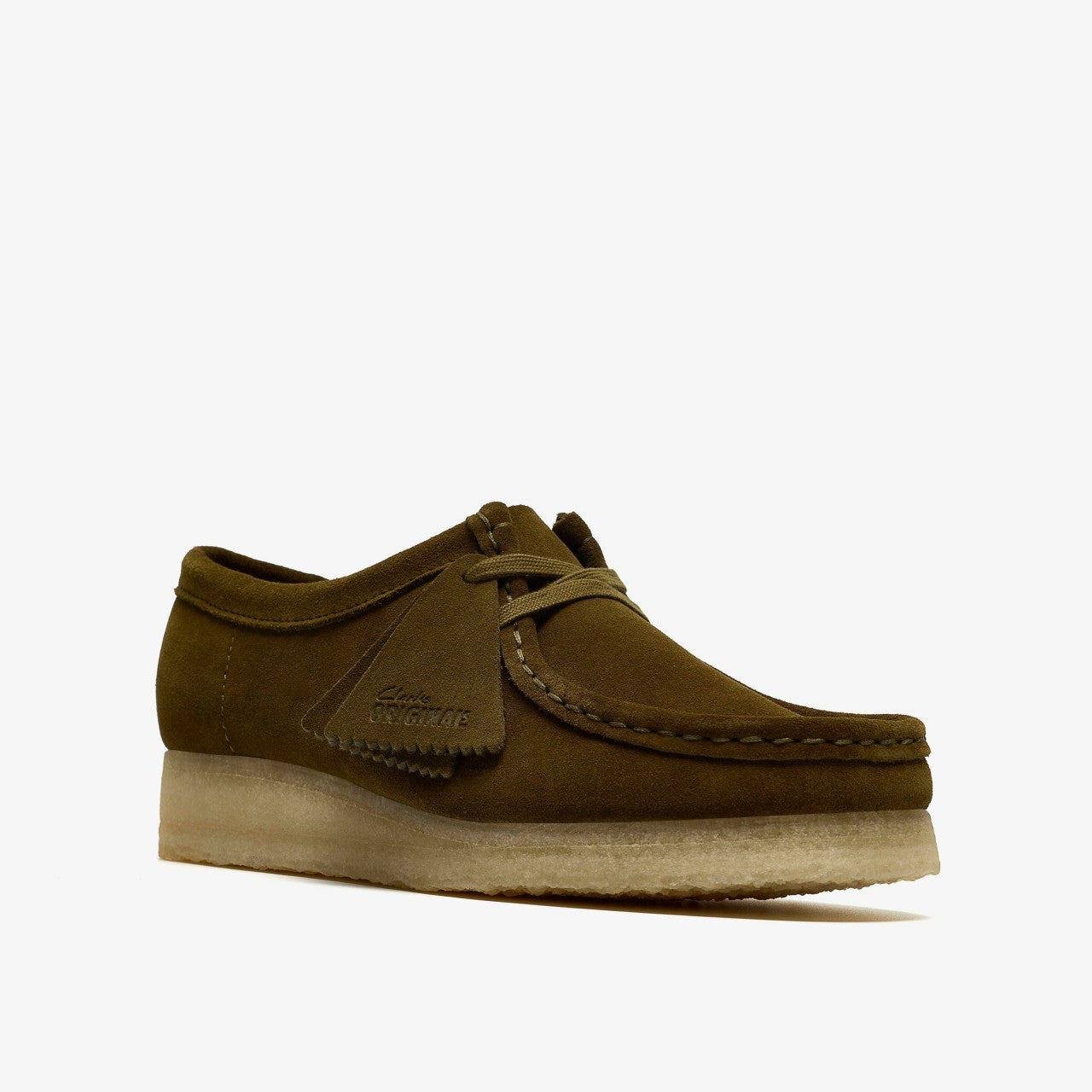 Women Wallabee Olive Suede