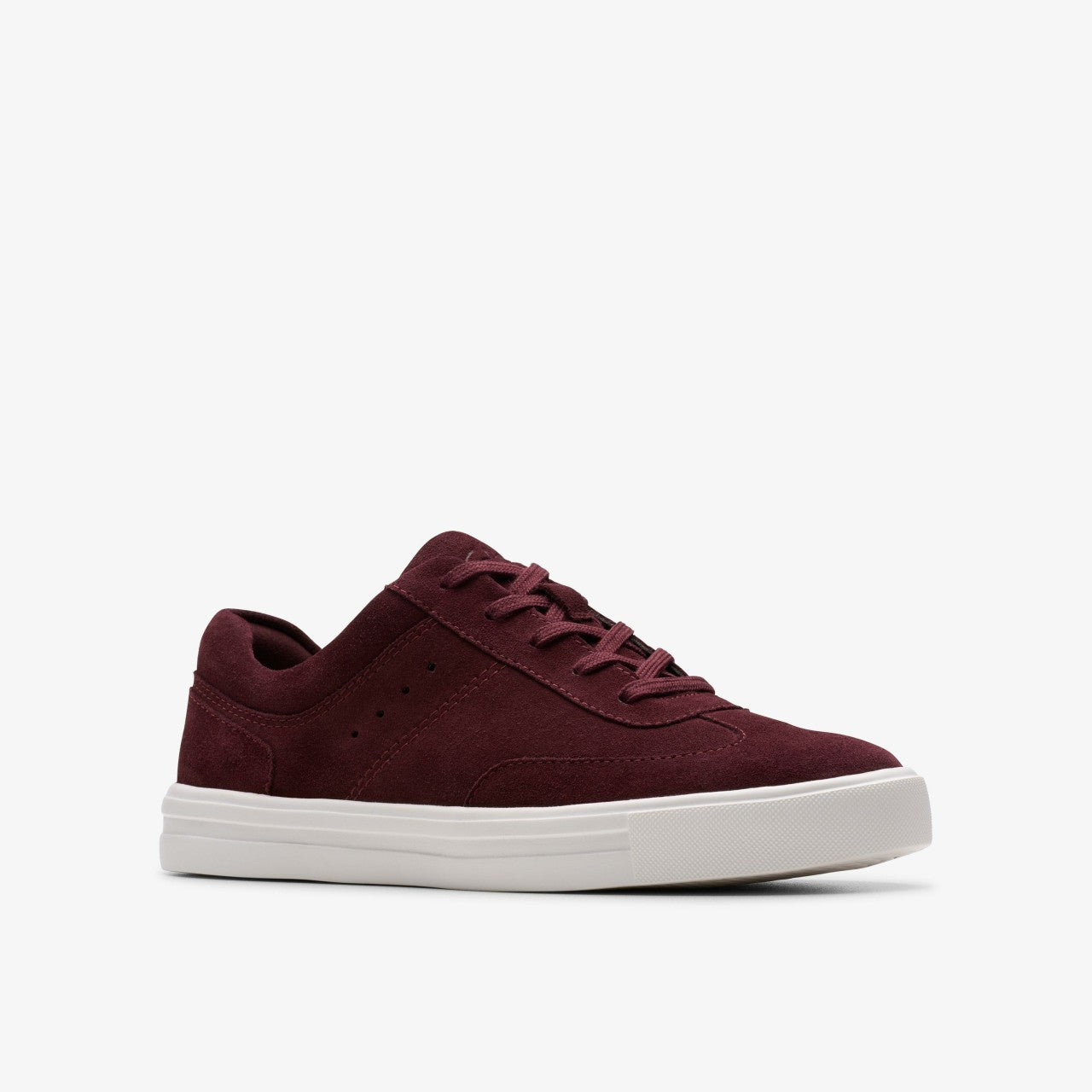 Women Makea Court Burgundy Suede