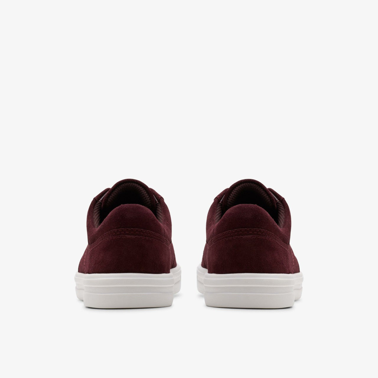 Women Makea Court Burgundy Suede